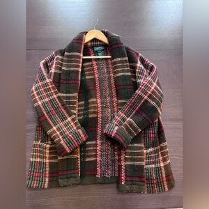 Ralph Lauren Lambswool Heavy Cardigan *hand knit*